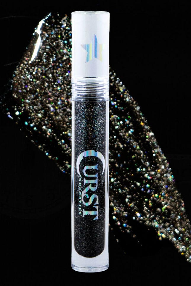 Curst Kosmetics - Holographic Lip Glitz - Black Magic