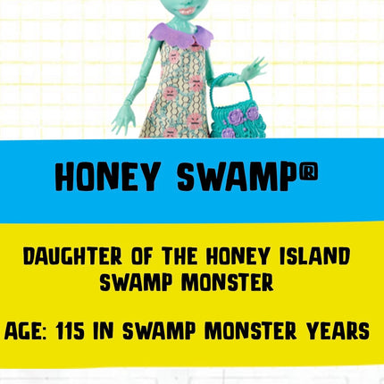 Inked Doll Cosmetics - (HUGE!) Monster Doll HONEY SWAMP *UV NEON PASTEL* Split Liner/Face/Body Paint