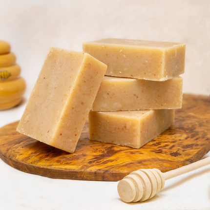 Poofy Organics - Honey Exfoliating Soap Bar Organic