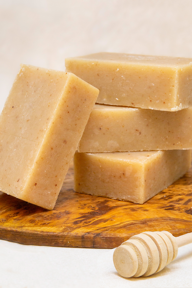 Poofy Organics - Honey Exfoliating Soap Bar Organic
