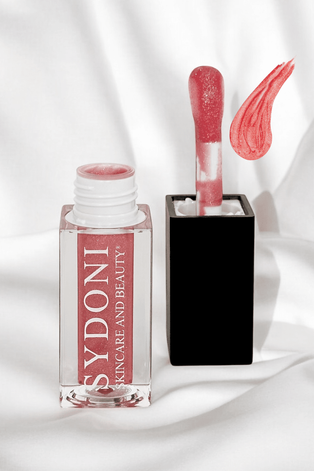 Sydoni - HONEYBELL LIP OIL-LIGHT ORANGE SHIMMER with JOJOBA AND SUNFLOWER OILS Net. Wt.0.16oz 4.8ml