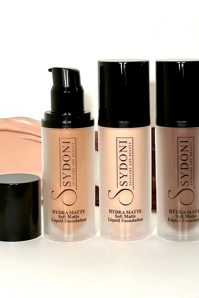 Sydoni - MOST LOVED! HYDRA MATTE SOFT MATTE LIQUID FOUNDATION 1.1 FL. OZ. (24 SHADES)