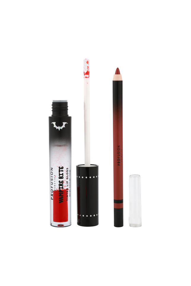 Profusion Cosmetics - Monster Bash | Vampire Bite Tinted Lip Gloss & Lip Liner