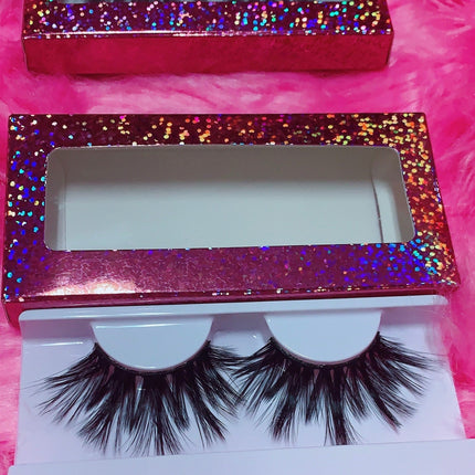 Inked Doll Cosmetics - #$IKKENING 3D DreamDoll Lashes *Pink Holographic* Case