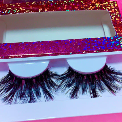 Inked Doll Cosmetics - #$IKKENING 3D DreamDoll Lashes *Pink Holographic* Case