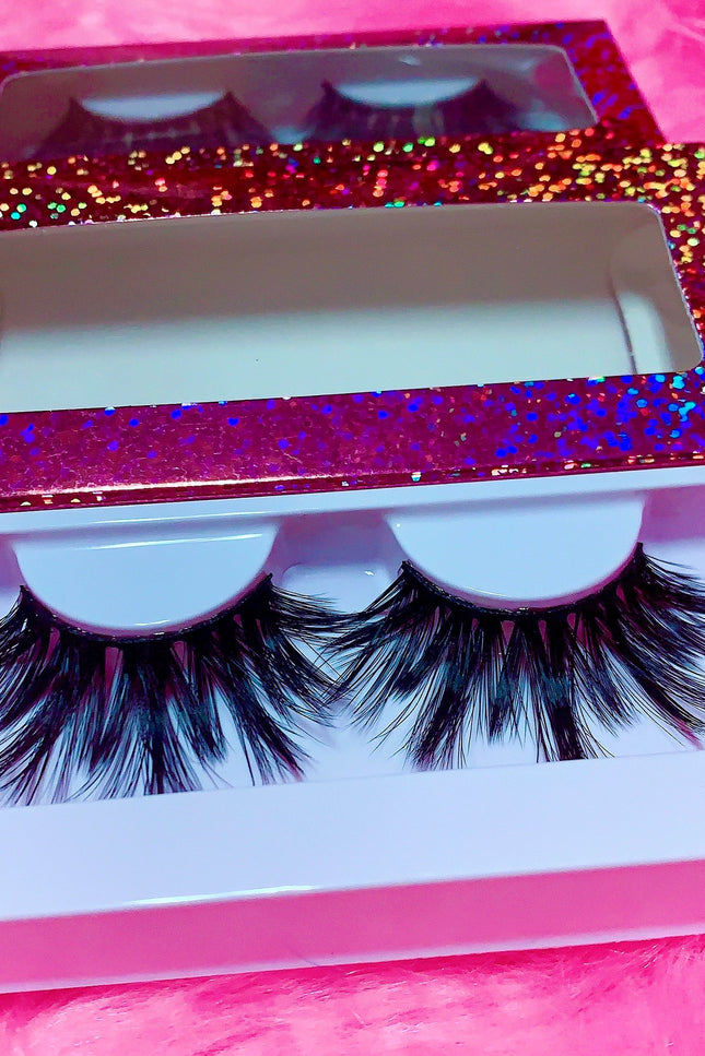 Inked Doll Cosmetics - #$IKKENING 3D DreamDoll Lashes *Pink Holographic* Case