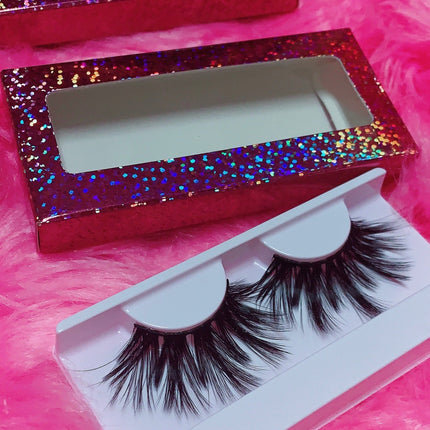 Inked Doll Cosmetics - #$IKKENING 3D DreamDoll Lashes *Pink Holographic* Case