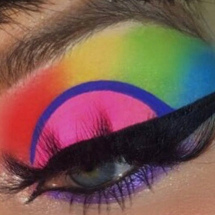 Inked Doll Cosmetics - ISSA MOOD!! 9 PC MINI *BLACKLIGHT* NEON PALETTE