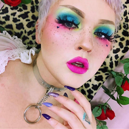 Inked Doll Cosmetics - ISSA MOOD!! 9 PC MINI *BLACKLIGHT* NEON PALETTE