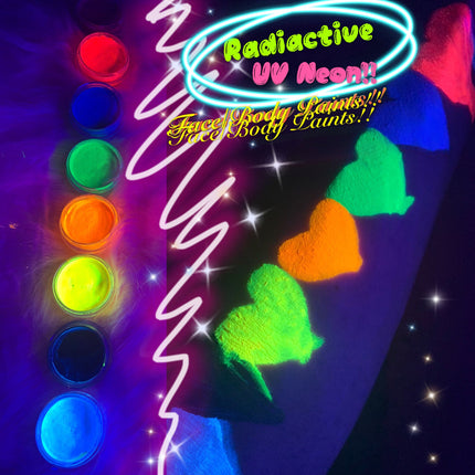 Inked Doll Cosmetics - RADIOACTIVE *UV NEON* LINER/FACE/BODY PAINT!
