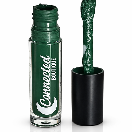 Connected Boutique - Envy - Green Bold Longwear Liquid Lipstick – Transfer‑Proof Matte