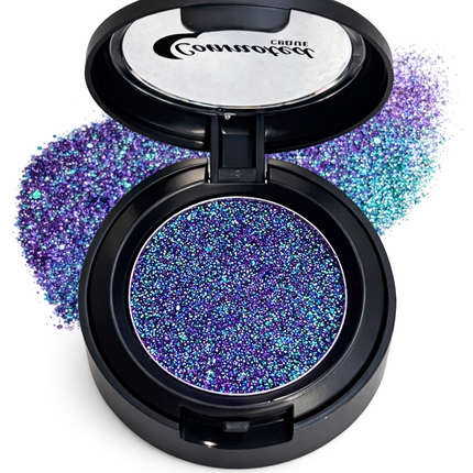 Connected Boutique - Magnetic Muse - Blue & Purple Duochrome Glitter Single Eyeshadow