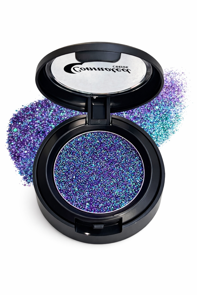 Connected Boutique - Magnetic Muse - Blue & Purple Duochrome Glitter Single Eyeshadow