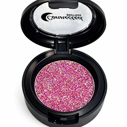 Connected Boutique - Heartfelt Pink Duochrome Glitter Eyeshadow – Soft Shift Sparkle