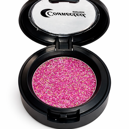 Connected Boutique - Heartfelt Pink Duochrome Glitter Eyeshadow – Soft Shift Sparkle
