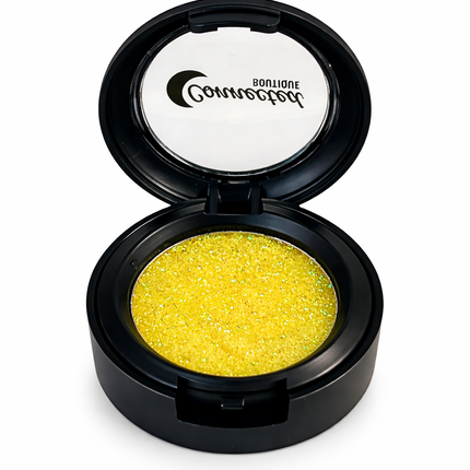 Connected Boutique - Inner Goddess - Yellow/Green Duo-chrome Glitter Eyeshadow single