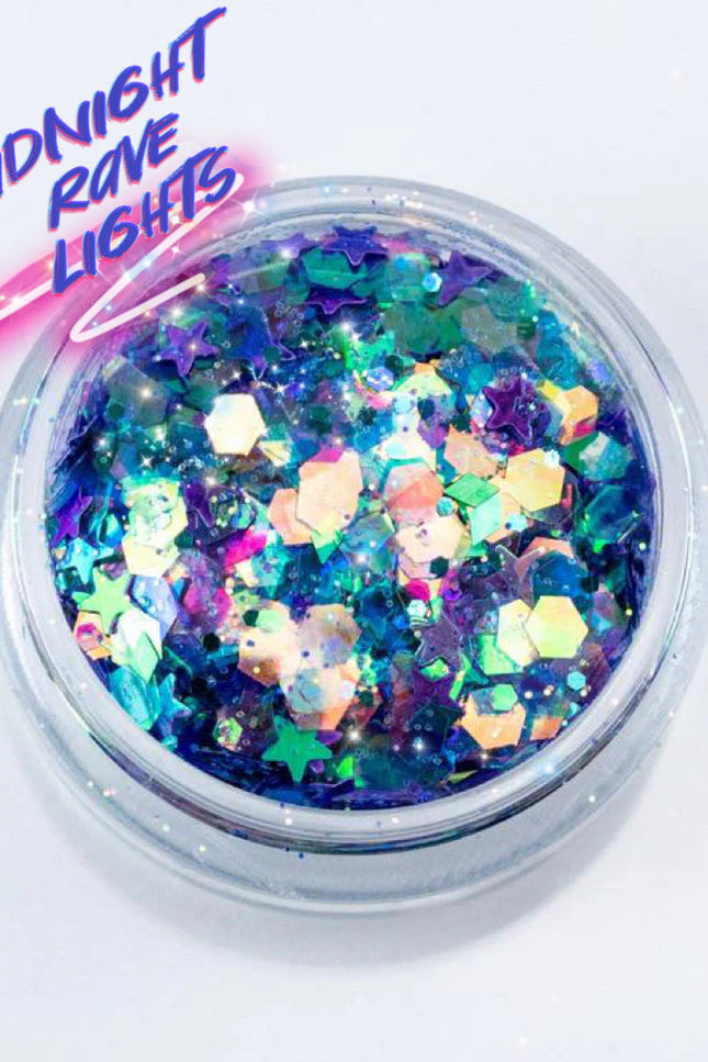 Inked Doll Cosmetics - FRACTAL DOLL Chunky Festival Glamdoll Glitter
