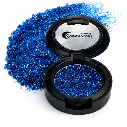 Connected Boutique - Alchemy Blue Glitter Eyeshadow – Sparkling Statement Shade