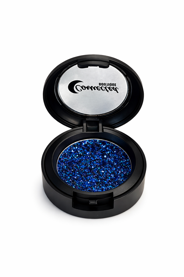 Connected Boutique - Alchemy Blue Glitter Eyeshadow – Sparkling Statement Shade