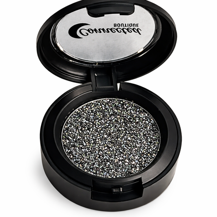 Connected Boutique - Meteorite Black Glitter Eyeshadow – Edgy Sparkle