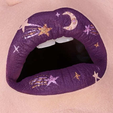 Connected Boutique - Reign - Purple Bold Longwear Liquid Lipstick – Transfer‑Proof Matte