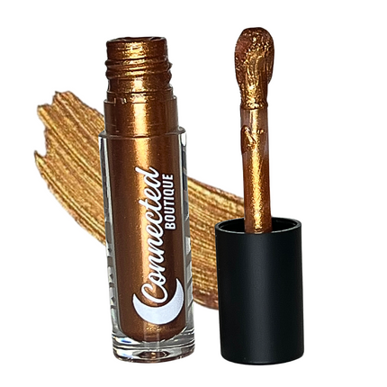 Connected Boutique - BK - Bronze Metallic Longwear Liquid Lipstick – Transfer‑Proof Matte