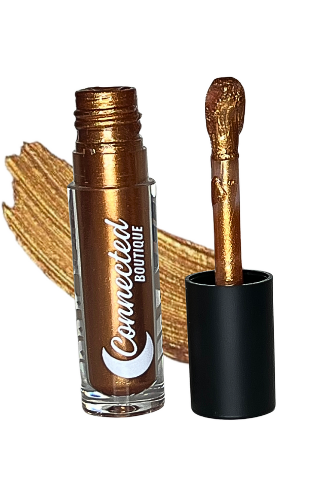 Connected Boutique - BK - Bronze Metallic Longwear Liquid Lipstick – Transfer‑Proof Matte