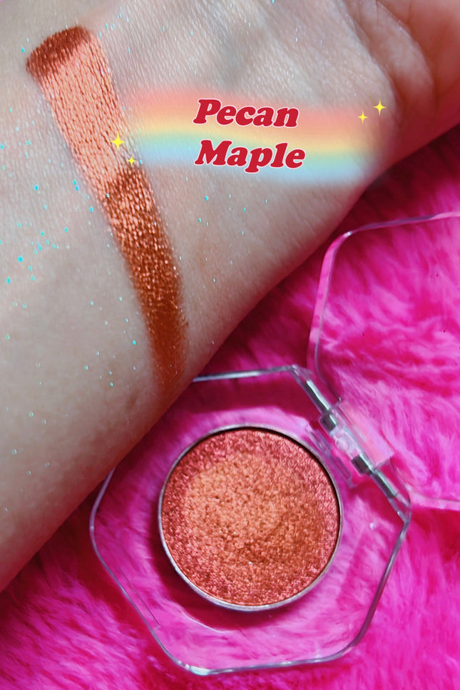 Inked Doll Cosmetics - PECAN MAPLE Pressed Duochrome
