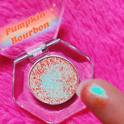 Inked Doll Cosmetics - PUMPKIN BOURBON Pressed Duochrome