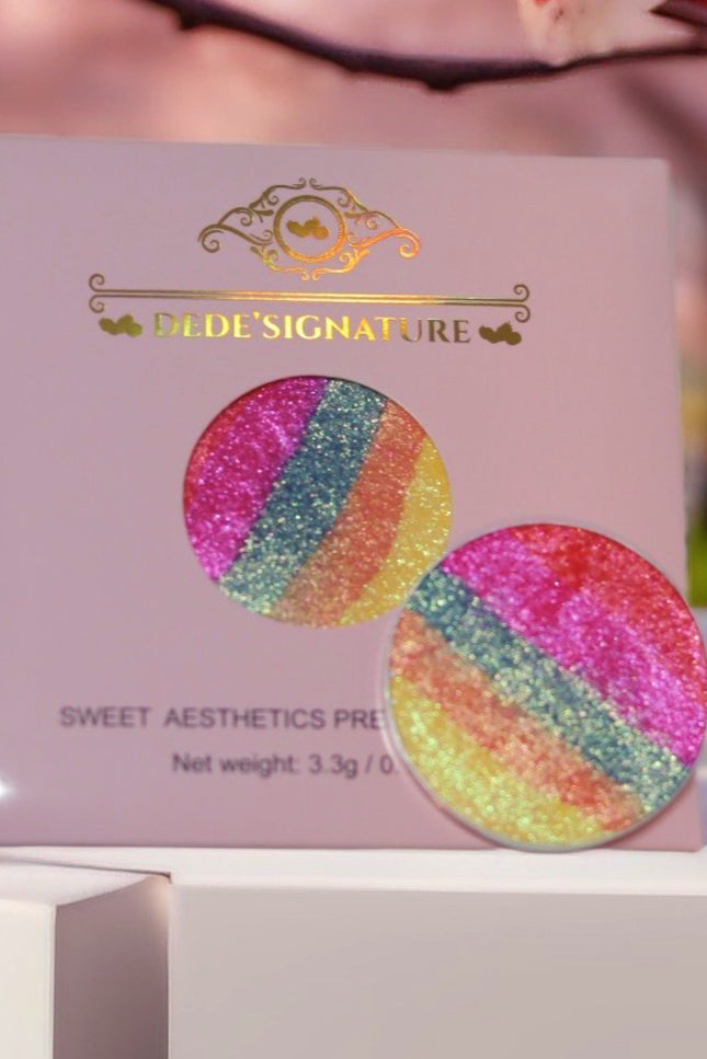Dede's Signature - SWEET AESTHETICS RAINBOW HIGHLIGHTER [NON MAGNETIC]