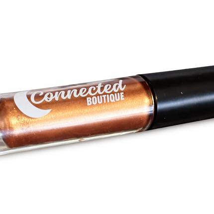 Connected Boutique - Creative - lip gloss hydrating metallic brown