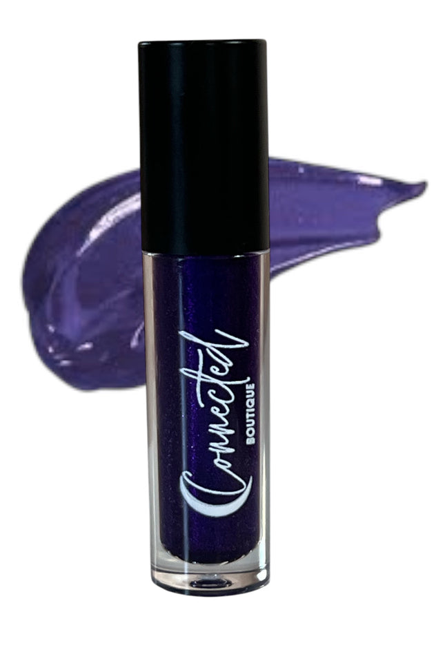 Connected Boutique - Tempted - Dark Purple Glitter Lip Gloss – Sparkle & Shine