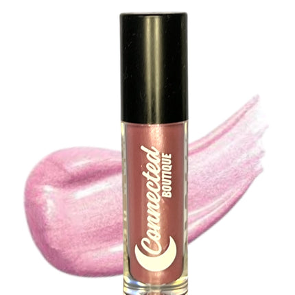 Connected Boutique - Spell - Pink Chrome Lip Gloss Reflective Iridescent Shine