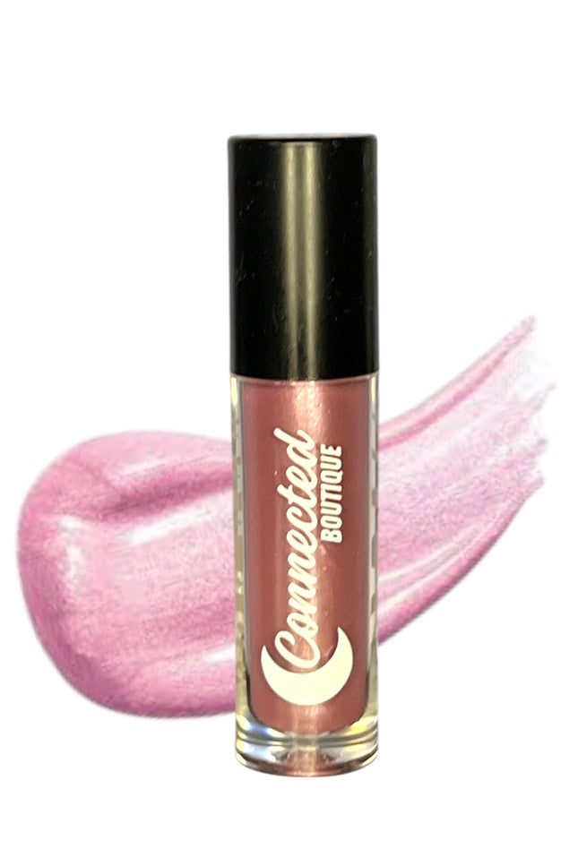 Connected Boutique - Spell - Pink Chrome Lip Gloss Reflective Iridescent Shine