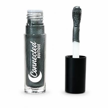Connected Boutique - Chromatic Crush - silver metallic lip gloss with vanilla scent