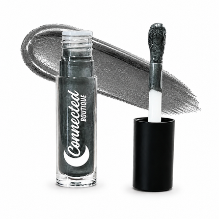 Connected Boutique - Chromatic Crush - silver metallic lip gloss with vanilla scent