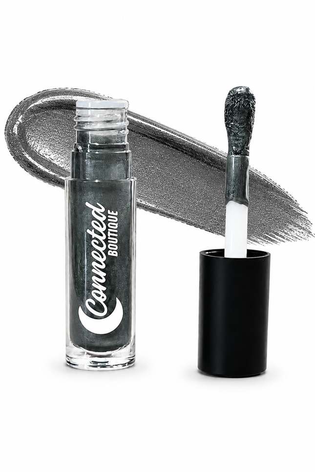 Connected Boutique - Chromatic Crush - silver metallic lip gloss with vanilla scent