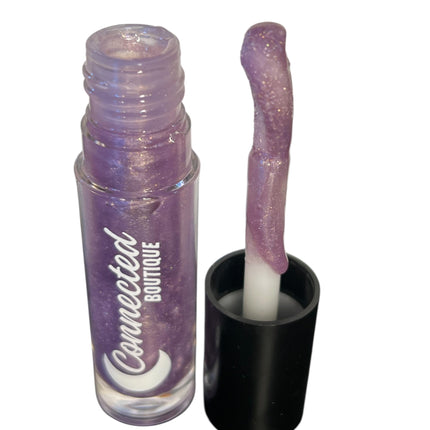 Connected Boutique - Nova - Purple Vanilla Lip Gloss Creamy Hydrating Shine