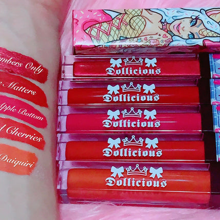 Inked Doll Cosmetics - THE "REDS!!" DOLLICIOUS MATTE VEGAN LIQUID LIPSTICK
