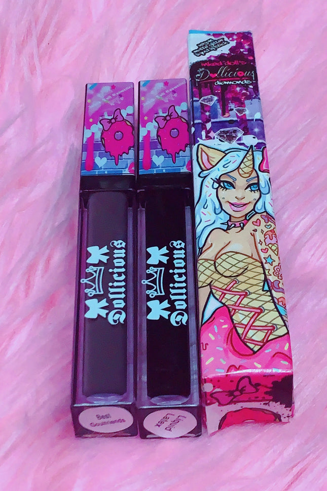 Inked Doll Cosmetics - The "GOTHS!!" DOLLICIOUS MATTE Vegan Liquid Lipstick