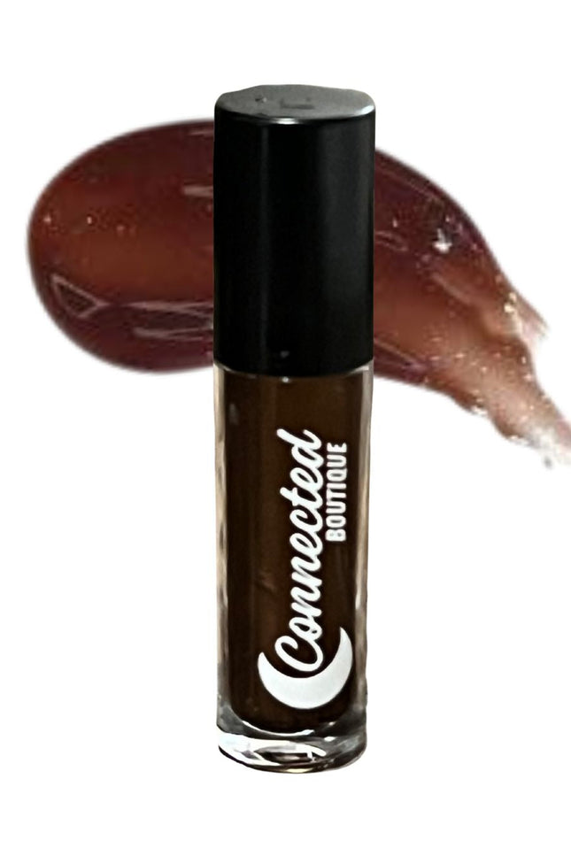 Connected Boutique - Heartist - Metallic Brown Lip Gloss – Vanilla-Scented High Shine