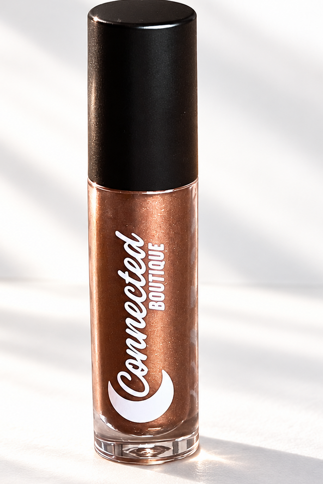 Connected Boutique - BK - Bronze Metallic Longwear Liquid Lipstick – Transfer‑Proof Matte