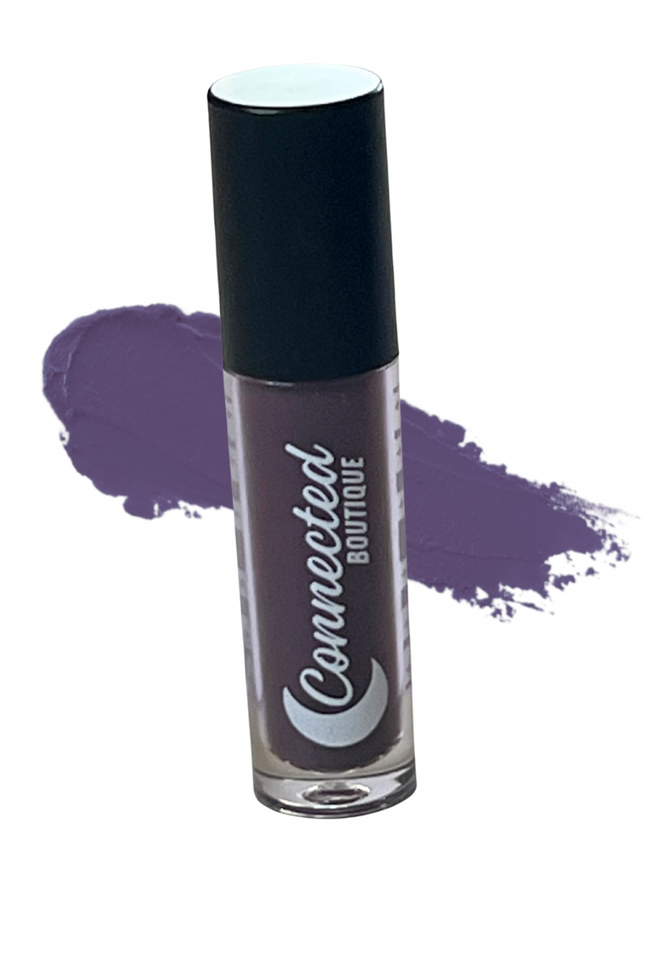 Connected Boutique - Reign - Purple Bold Longwear Liquid Lipstick – Transfer‑Proof Matte