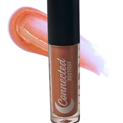 Connected Boutique - Fairytale -Orange to Pink Shift Duochrome Lip Gloss – High Shine