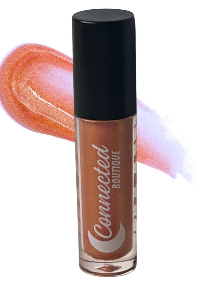 Connected Boutique - Fairytale -Orange to Pink Shift Duochrome Lip Gloss – High Shine