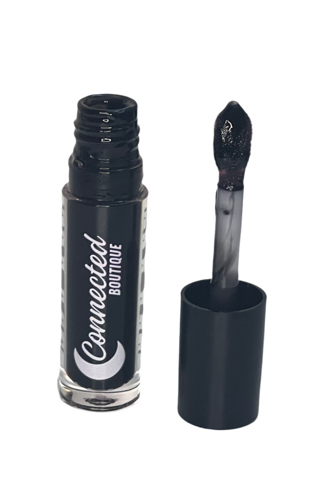 Connected Boutique - Onyx - Black Pigment Gloss – Bold High‑Shine Lip Color