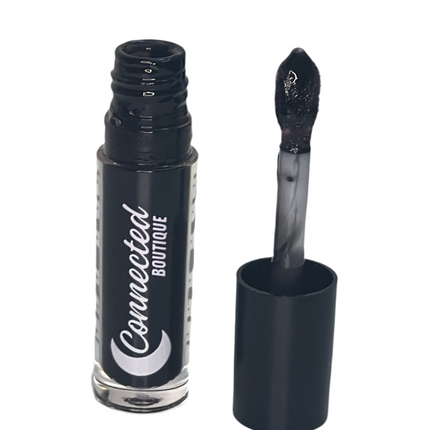 Connected Boutique - Onyx - Black Pigment Gloss – Bold High‑Shine Lip Color