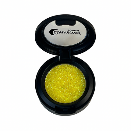 Connected Boutique - Inner Goddess - Yellow/Green Duo-chrome Glitter Eyeshadow single