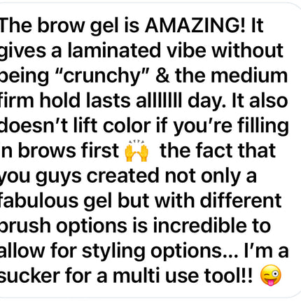 C & D Beauty - BrowLock Brow Gel