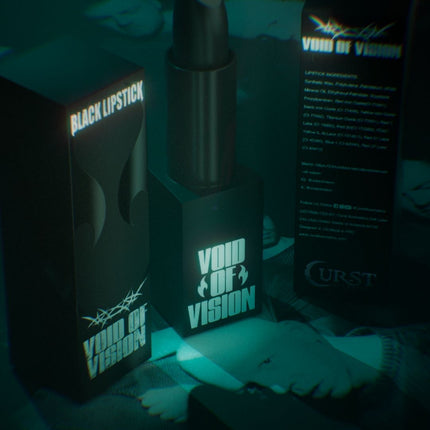 Curst Kosmetics - Void Of Vision - Black Lipstick